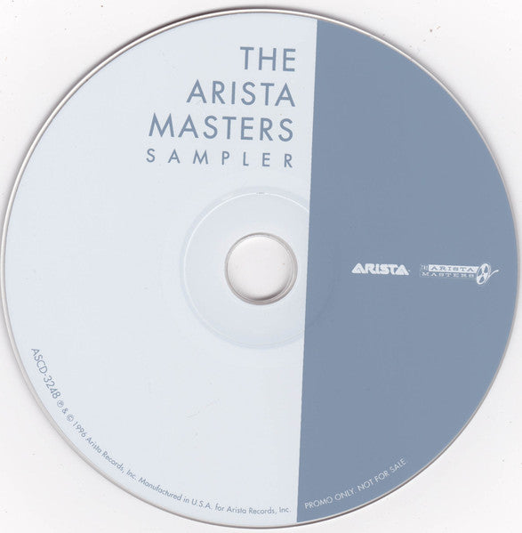 Various : The Arista Masters Sampler (CD, Comp, Promo)