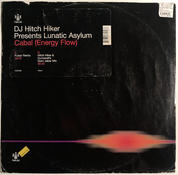 DJ Hitch Hiker Presents Lunatic Asylum : Cabal (Energy Flow) (12")