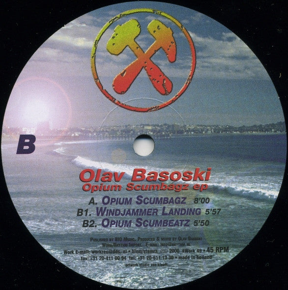Olav Basoski : Opium Scumbagz EP (12", EP)