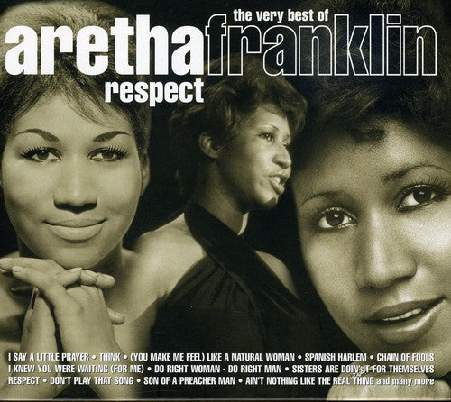 the album cover for Aretha Franklin - Respect-Very Best Of [Import]