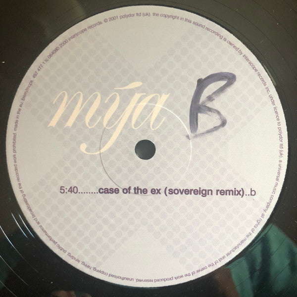 Mýa* : Case Of The Ex (12", Single)