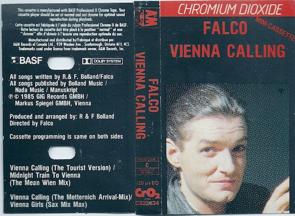 Falco : Vienna Calling (Cass, Min)