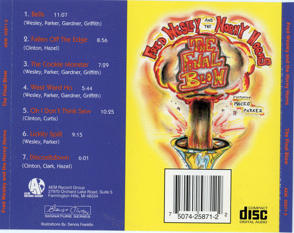 Fred Wesley And The Horny Horns* Featuring Maceo Parker : The Final Blow (CD, Album)