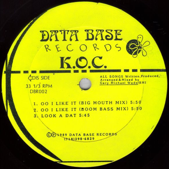 K.O.C. (2) : At The Bottom (12")