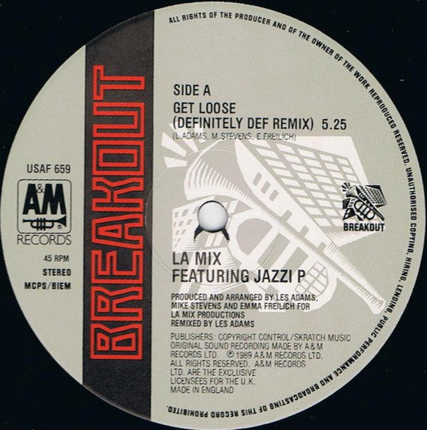 L.A. Mix Featuring Jazzi P : Get Loose (Definitely Def Remix) (12")
