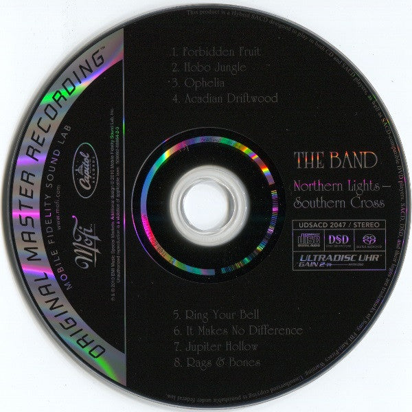 The Band : Northern Lights - Southern Cross (SACD, Hybrid, Album, Ltd, Num, RE, RM)