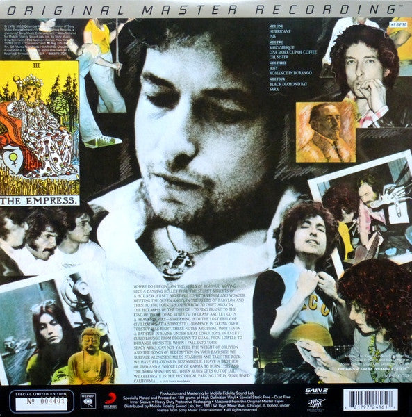 Bob Dylan : Desire (2xLP, Album, Ltd, Num, RE, RM, S/Edition, 180)