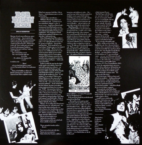 Bob Dylan : Desire (2xLP, Album, Ltd, Num, RE, RM, S/Edition, 180)