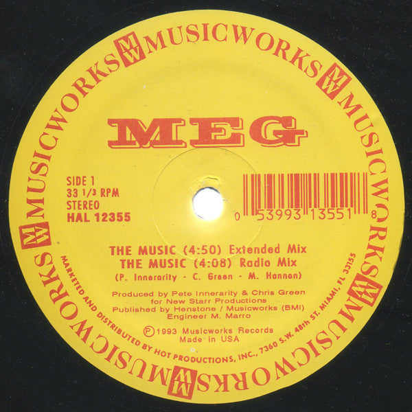 MEG : The Music (12")