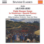the album cover for J. Arambarri - Eight Basque Songs
