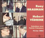 the album cover for Rony Brauman - Entretiens Avec Patrick Fremeaux