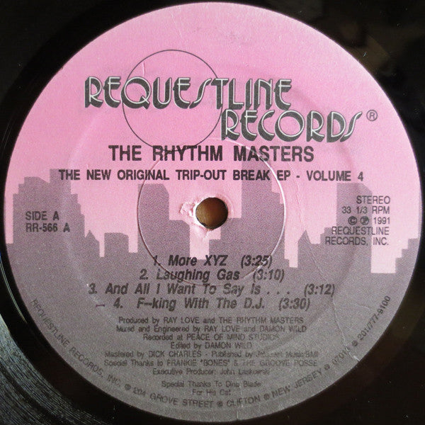 The Rhythm Masters : The New Original Trip-Out Break EP - Volume 4 (12", EP)