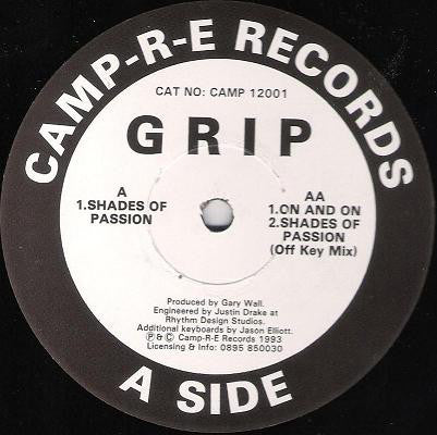 Grip (4) : Shades Of Passion / On And On (12")