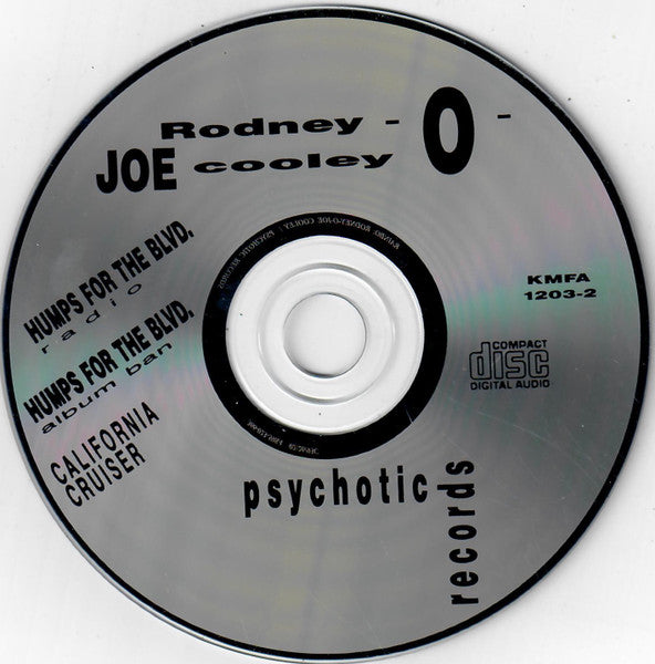 Rodney -O- Joe Cooley* : Humps For The Blvd. (CD, Single, Promo)