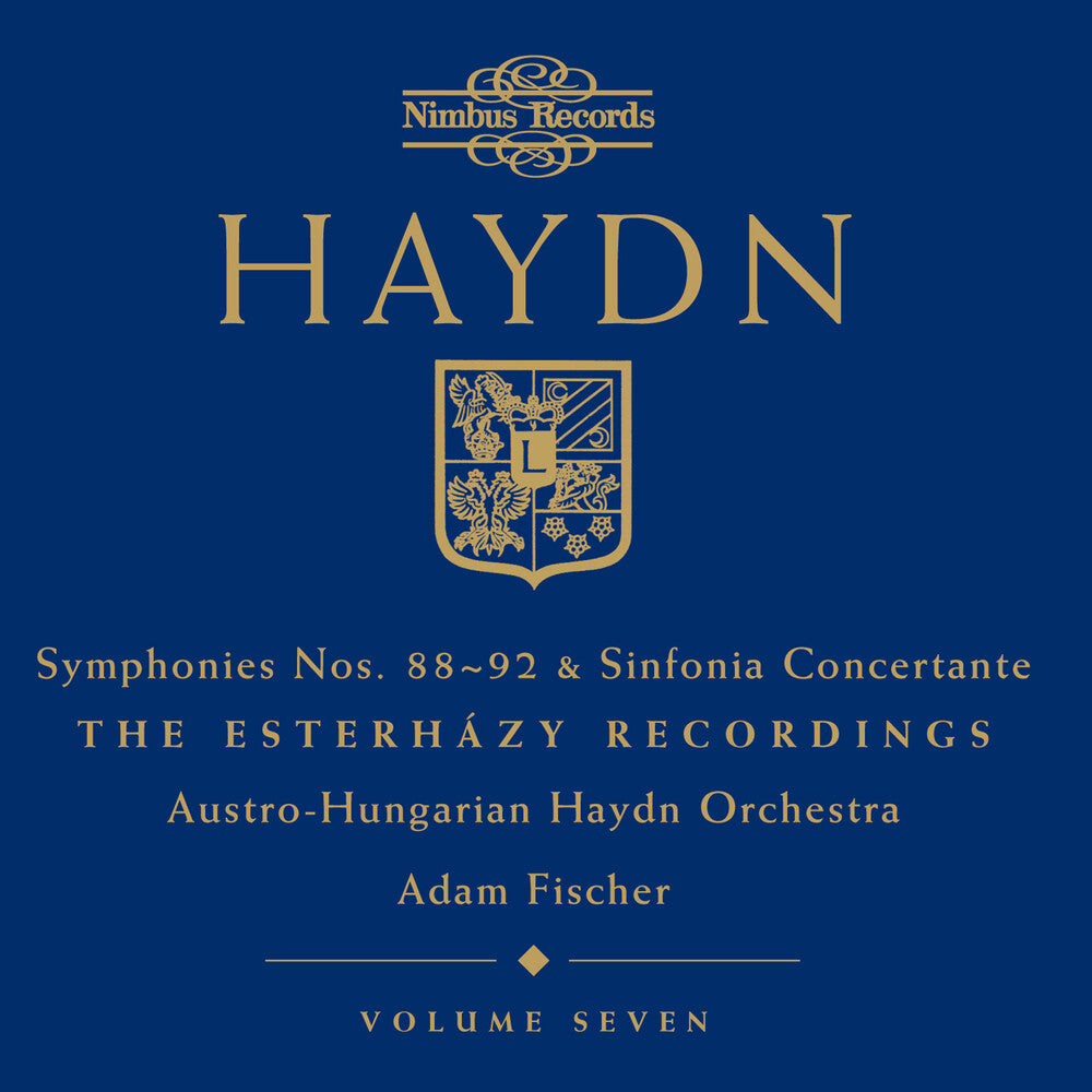 the album cover for BRAHMS/DOHNANYI - Symphonies 88-92