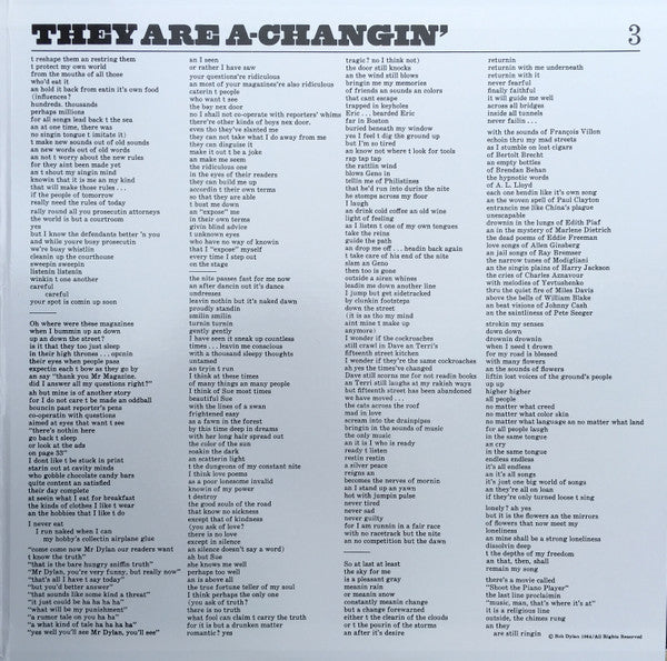 Bob Dylan : The Times They Are A-Changin' (2x12", Album, Ltd, Num, RE, RM, S/Edition)