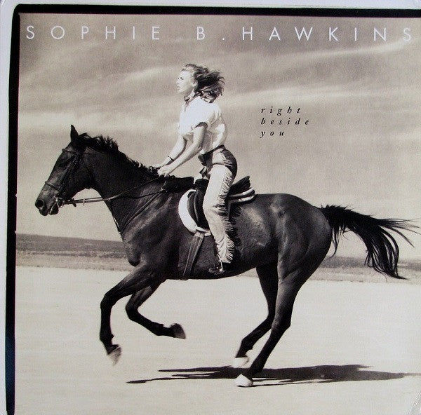 Sophie B. Hawkins : Right Beside You (12", Maxi, Promo)