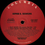 Sophie B. Hawkins : Right Beside You (12", Maxi, Promo)
