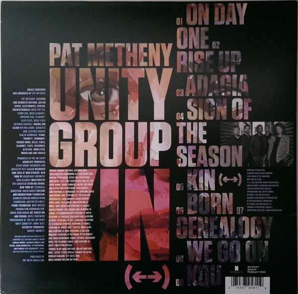 Pat Metheny Unity Group : Kin (←→) (2xLP, Album)