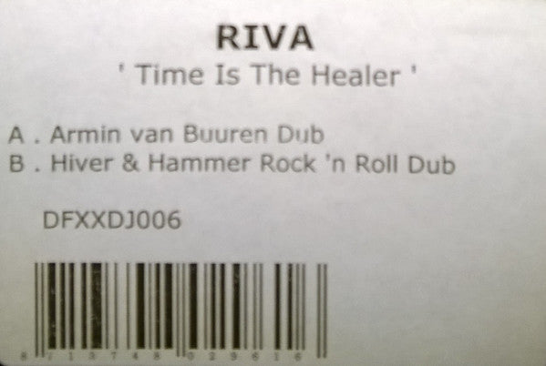 Riva : Time Is The Healer (12", W/Lbl, Sti)