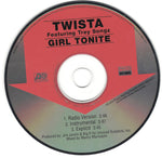 Twista Featuring Trey Songz : Girl Tonite (CD, Single, Promo)