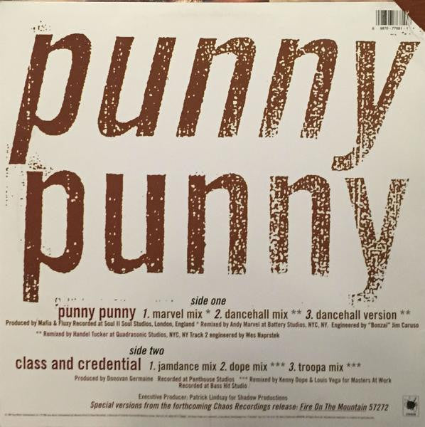 Carla Marshal* : Punny Punny (12")