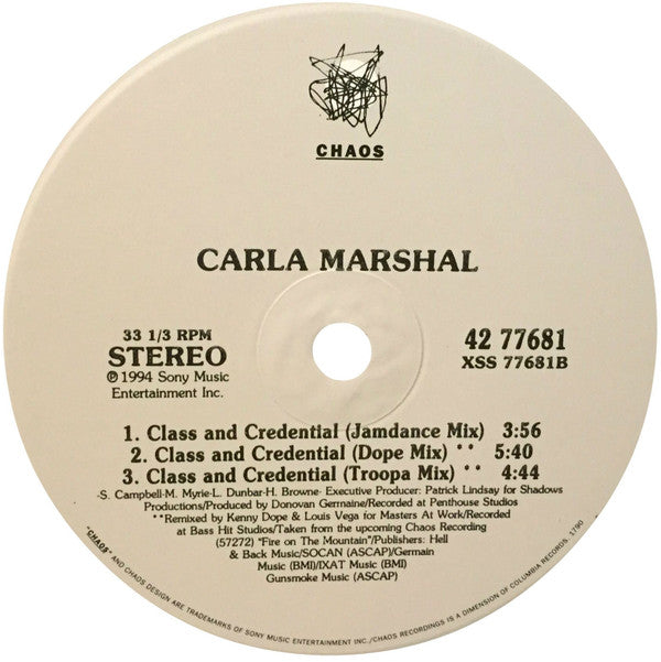 Carla Marshal* : Punny Punny (12")