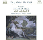 the album cover for Marco Longhini - Madrigals Book 2