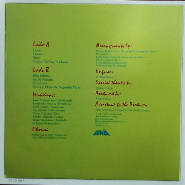 Hector Lavoe : Strikes Back (CD, Album, RE, RM)