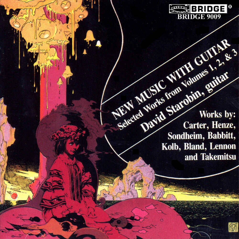 the album cover for DAVID STAROBIN - New Music with Guitar