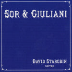 the album cover for DAVID STAROBIN - Sor & Giulliani