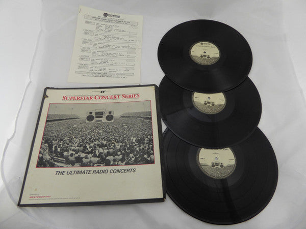 Huey Lewis & The News : Superstar Concert Series (3xLP, Transcription + Box)