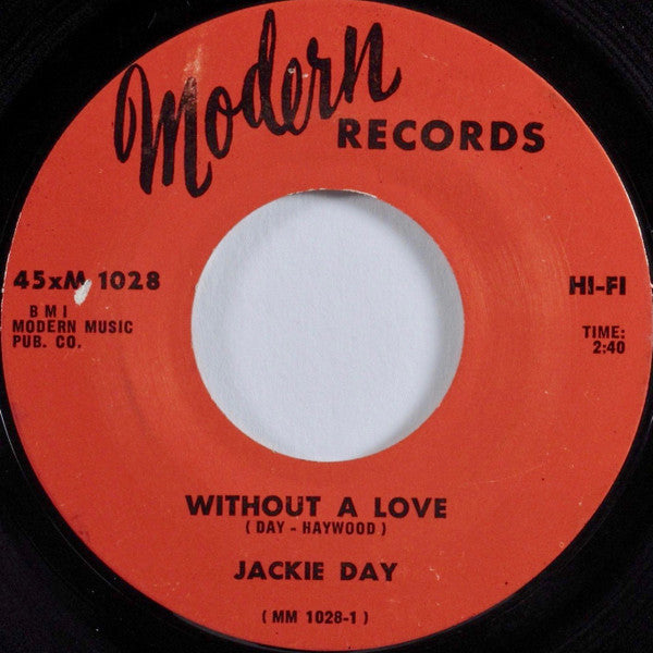 Jackie Day : Before It's Too Late (7", Single)