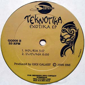 Teknotika : Exotika EP (12", EP)