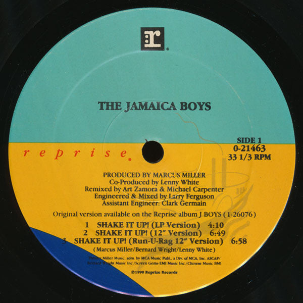The Jamaica Boys : ShakeIt Up! (12", Maxi)