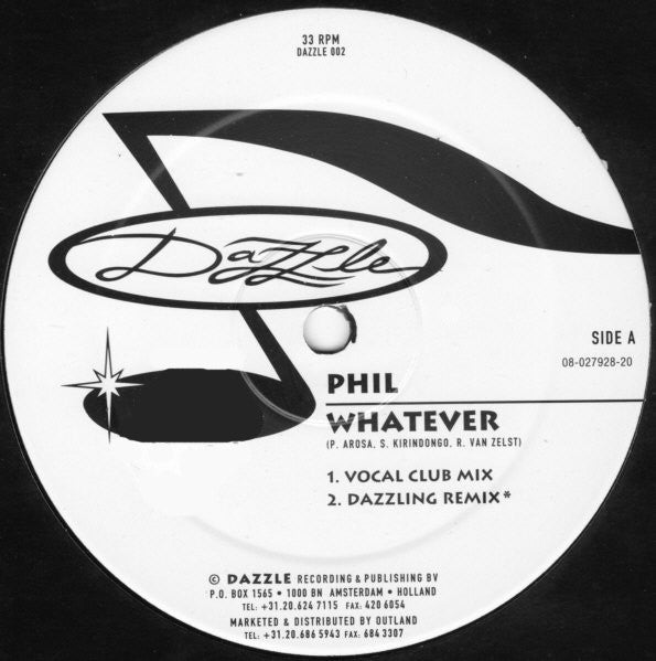 Phil (5) : Whatever (12")