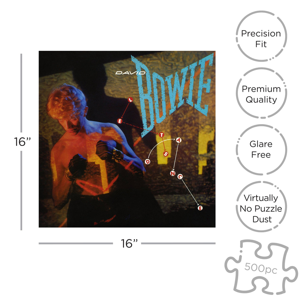 David Bowie Aladdin Sane (rompecabezas de 500 piezas)