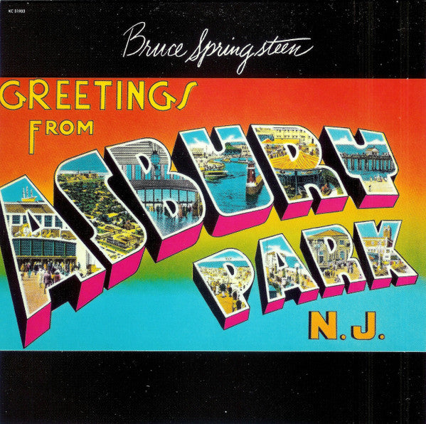 Bruce Springsteen = ブルース・スプリングスティーン* : Greetings From Asbury Park, N.J. = アズベリー・パークからの挨拶 (CD, Album, Ltd, RE, RM, Pap)