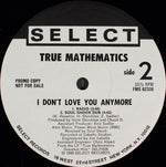True Mathematics : I Don't Love You Anymore (12", Promo)