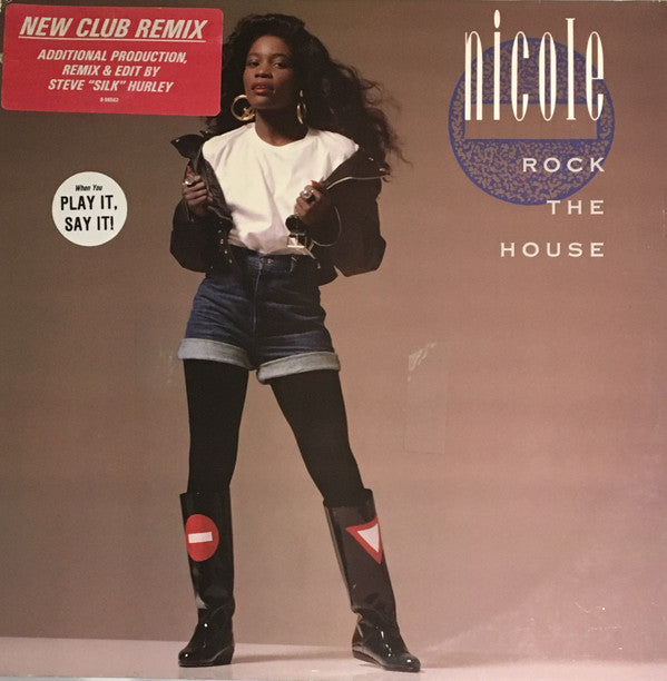 Nicole* : Rock The House (12", Promo)