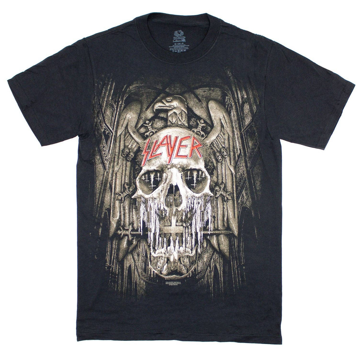 Slayer Melting on Eagle Tee T-shirt