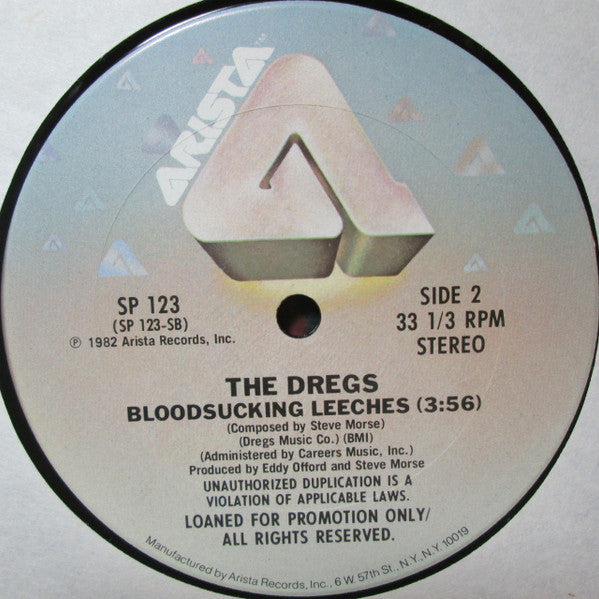 The Dregs* : Crank It Up (12", Single, Promo)