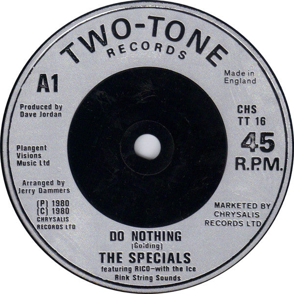 The Specials : Do Nothing (7", Single, 3 F)