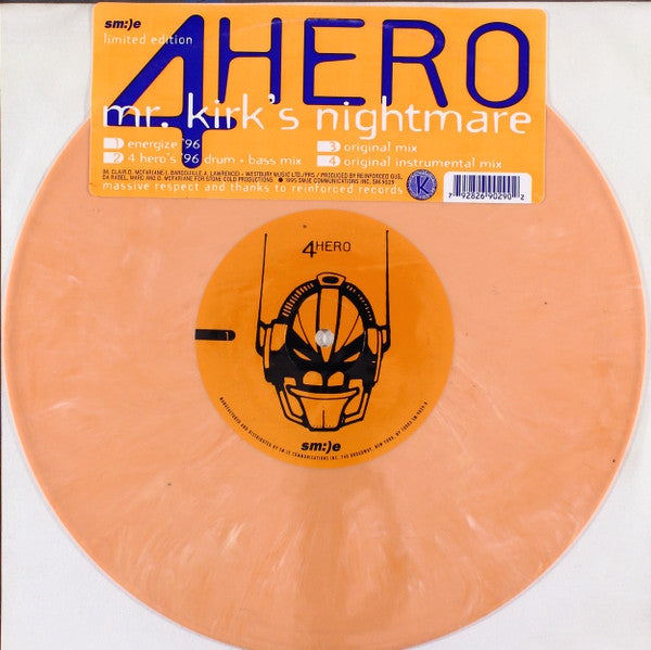 4 Hero : Mr. Kirk's Nightmare (10", Ltd, Ora + 10", Ltd, Lig)