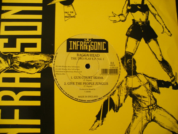 Power Dance, Ragga Head : The Two Play E.P. Vol 1 (12", EP)