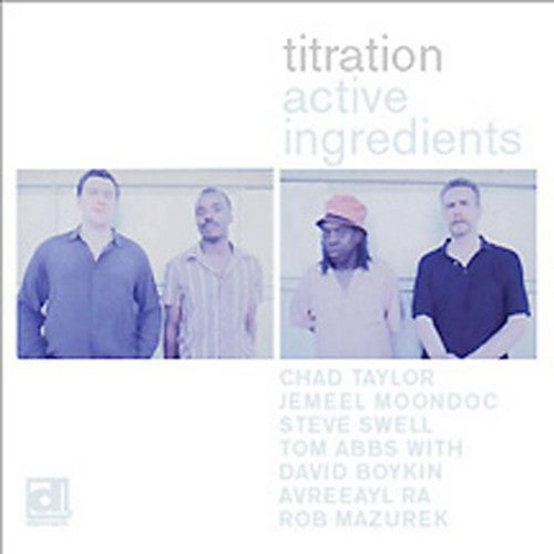 the album cover for Active Ingredients - Titration