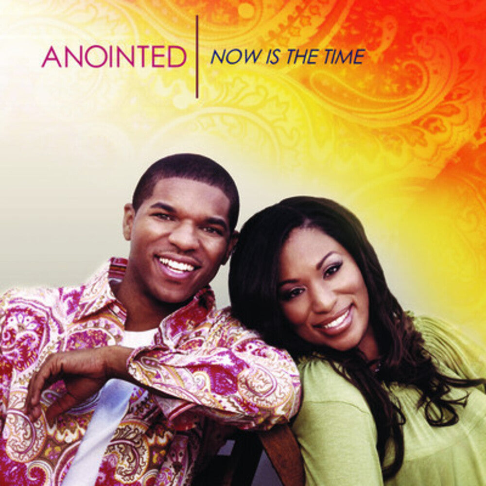 the album cover for Anointed - Now Is the Time