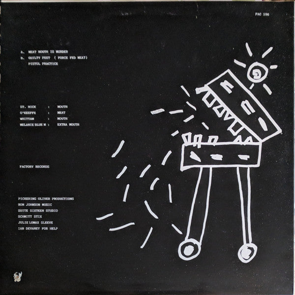 Meat Mouth : Meat Mouth Is Murder (12")