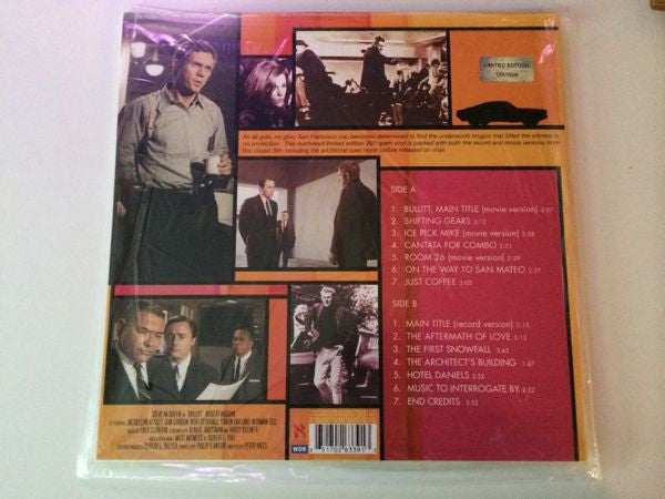 Lalo Schifrin : Bullitt (LP, Album, Ltd, Num)