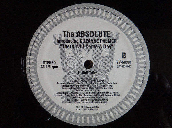 The Absolute Introducing Suzanne Palmer : There Will Come A Day (2x12")